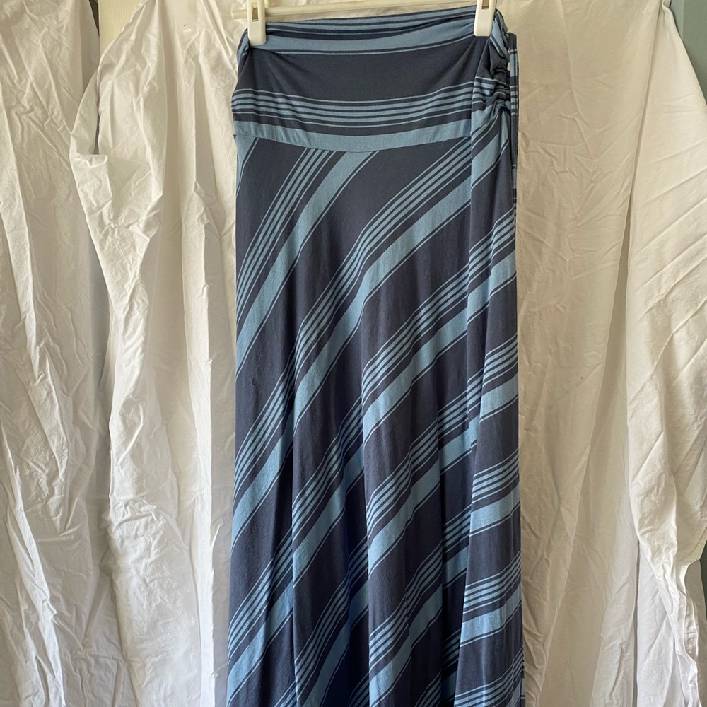 Patagonia asymmetrical maxi skirt.